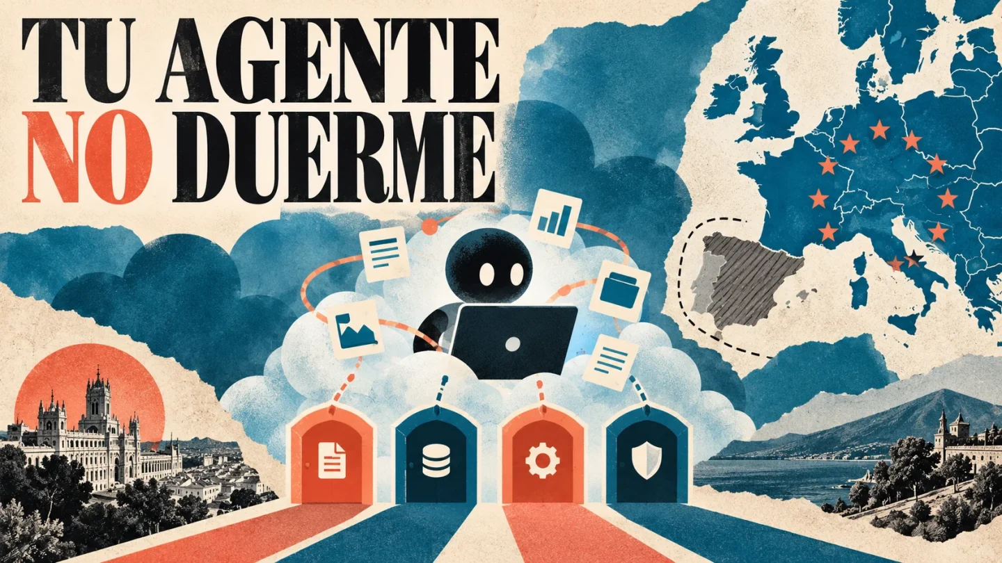 Un agente persistente organiza tareas, memoria y permisos alrededor de un ordenador en la nube, con España fuera del acceso Pro inicial.