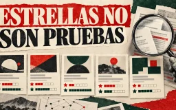 Cinco tarjetas de repositorios ordenadas en un panel editorial, con estrellas semanales separadas de las totales.